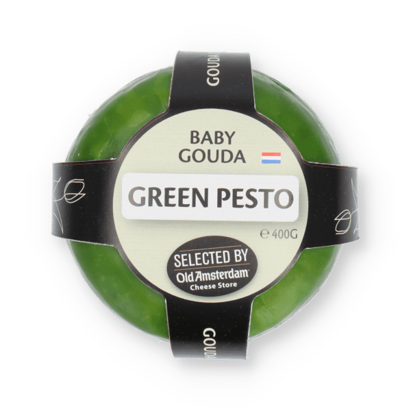Baby Gouda Green Pesto Cheese