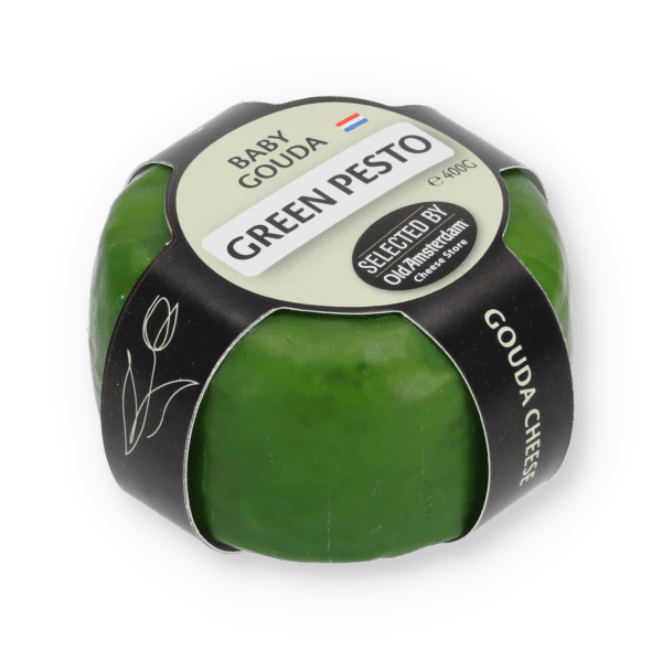 Baby Gouda Green Pesto Cheese