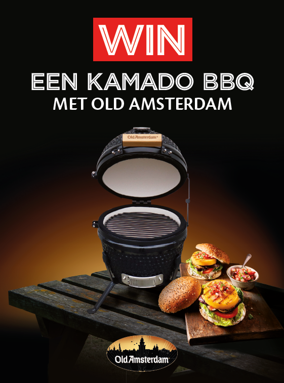 Win een Kamado BBQ met Old Amsterdam