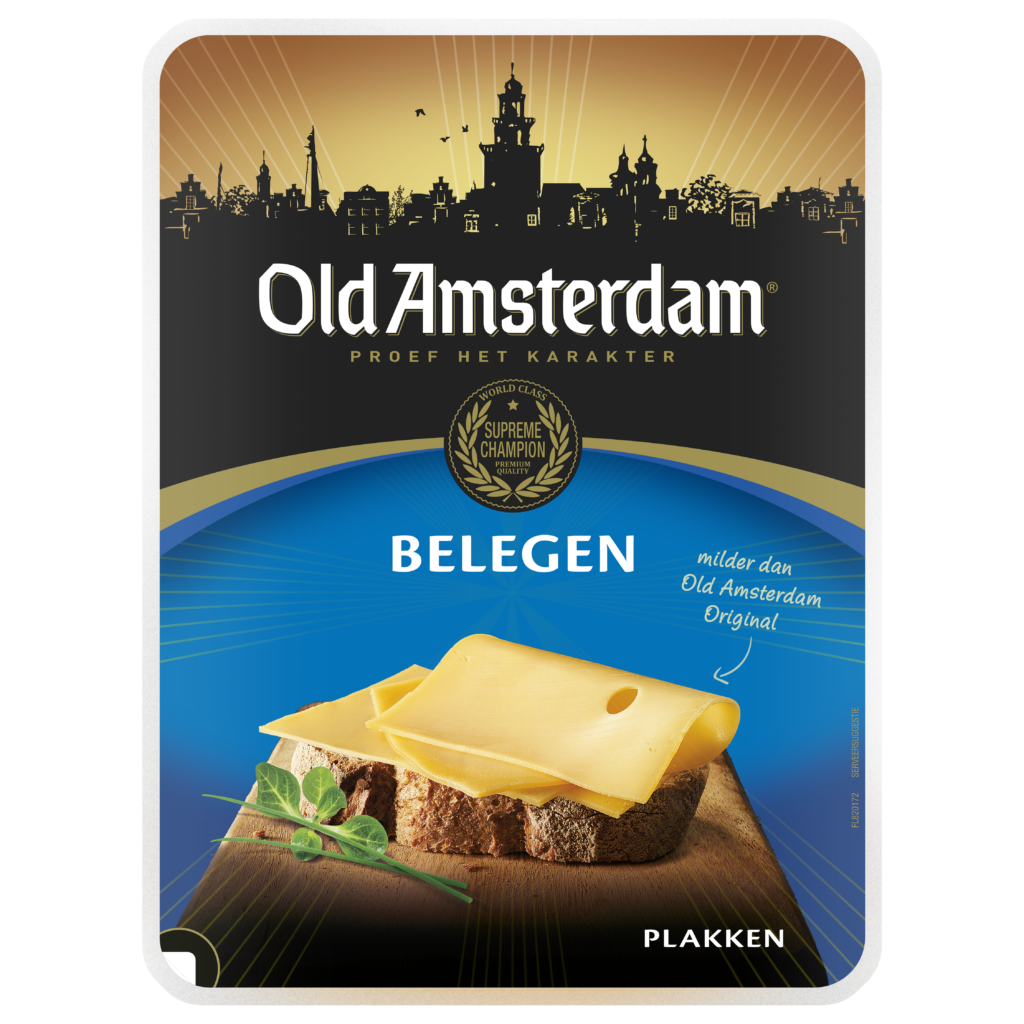 Old Amsterdam Belegen plakken