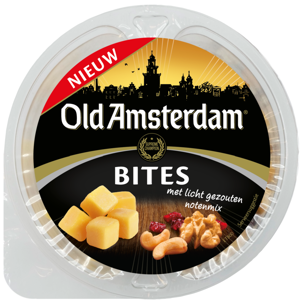 Old Amsterdam Bites met Notenmix