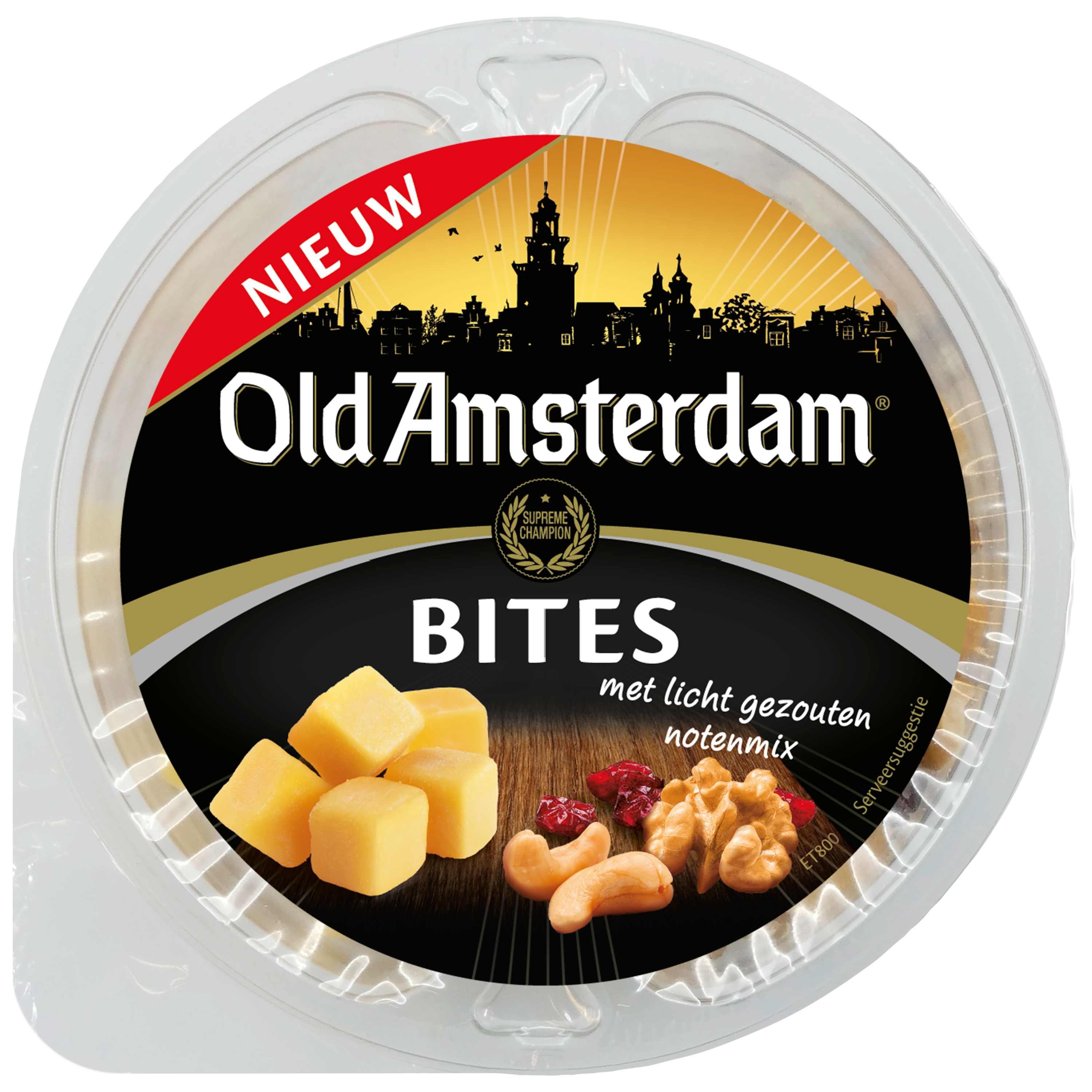 Old Amsterdam Bites met Notenmix