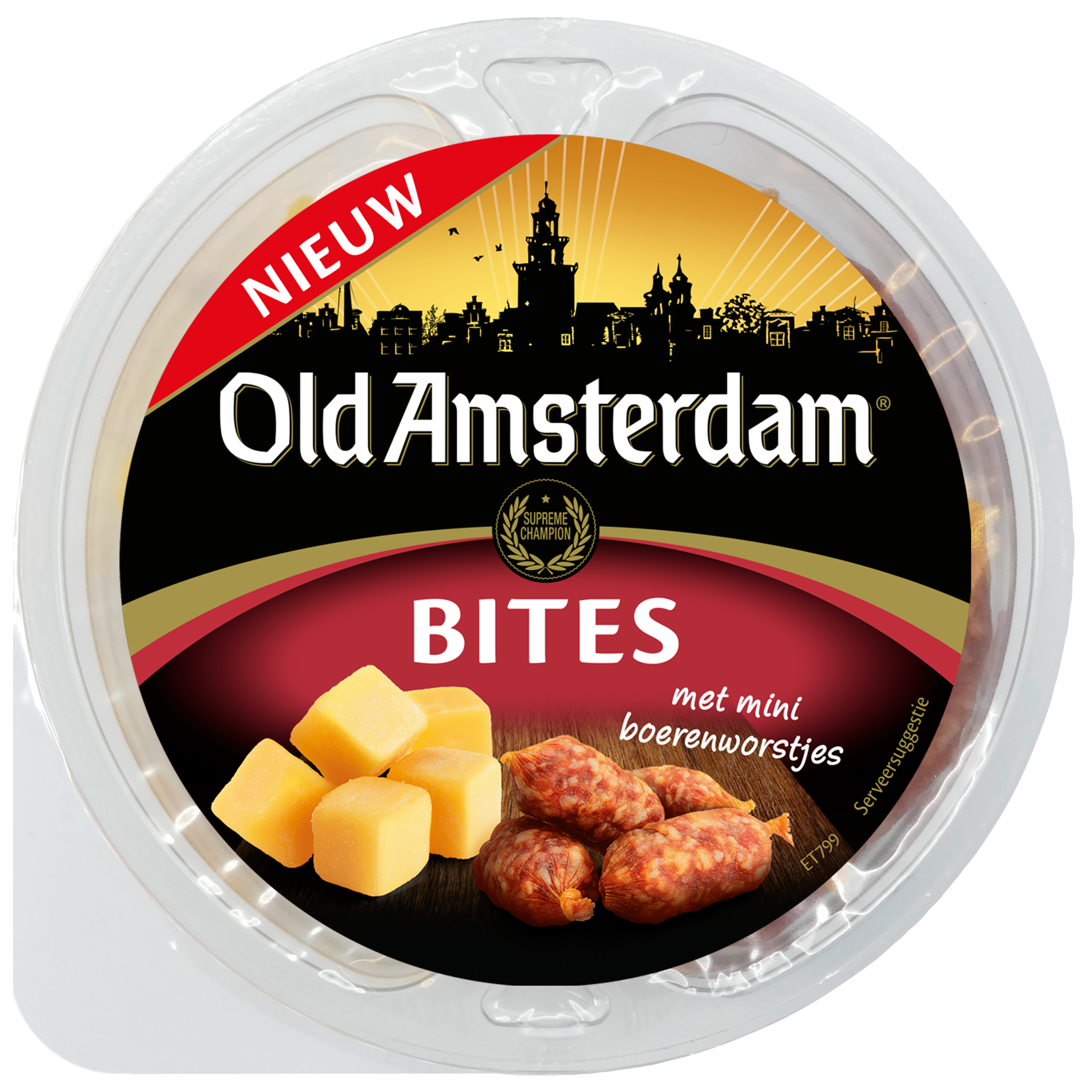 Old Amsterdam Bites met Boerenworstjes